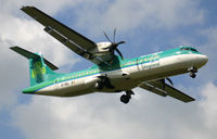 EI-REL @ EGCN - Inbound Runway 0 2 from Dublin - by Paul Lindley