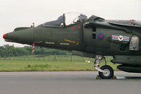 ZD410 @ EGVN - British Aerospace Harrier GR7 at RAF Brize Norton in 1994. - by Malcolm Clarke