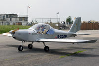 G-CDAP @ RUFFORTH - Evektor Aerotechnik EV-97 Teameurostar UK at Rufforth Airfield, N Yorks in - by Malcolm Clarke