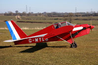 G-MYLB @ FISHBURN - Team Mini-Max 91 at Fishburn Airfield, UK in 2010. - by Malcolm Clarke