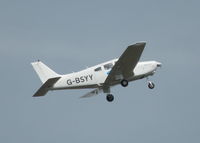 G-BSYY @ EGLK - YANKEE YANKEE ON CLIMBOUT FROM RWY 07 - by BIKE PILOT