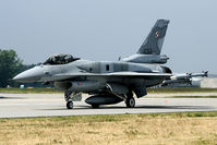 4056 @ EPKS - One of the local F-16s that were flying during the 2008 commanders meet at Krzesiny. - by Joop de Groot