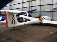 ZE626 @ EGDO - Grob Viking T.1 in the 626 VGS hangar at Predannack Airfield - by Chris Hall