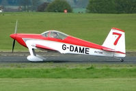 G-DAME @ EGBO - Vans RV-7 at Wolverhampton on 2010 Wings and Wheels Day - by Terry Fletcher