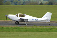 G-CHAH @ EGBO - EUROPA XS at Wolverhampton on 2010 Wings and Wheels Day - by Terry Fletcher