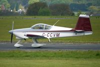 G-CCVM @ EGBO - Vans RV-7A  at Wolverhampton on 2010 Wings and Wheels Day - by Terry Fletcher