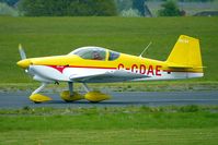 G-CDAE @ EGBO - 2005 Fleming Kj VANS RV-6A at Wolverhampton on 2010 Wings and Wheels Day - by Terry Fletcher