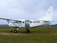 N208AD @ EGTU - Used by the parachuting club at Dunkeswell Aerodrome - by Chris Hall