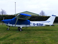 G-BZBF @ EGTU - Privately owned - by Chris Hall