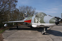 N-268 @ EGYK - Hawker Hunter FGA78 at the Yorkshire Air Museum, Elvington, UK in 2010. Restored in Dutch Air Force colours, this aircraft also served with the Qatar Air Force as QA-10 and carried the manufacturers serial G-9-286. - by Malcolm Clarke