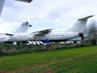 G-GNTZ @ EGTE - in storage at Exeter Airport - by Chris Hall