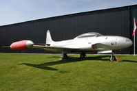 21417 @ EGYK - Canadair CT-133 Silver Star 3 (CL-30) at The Yorkshire Air Museum, Elvington, UK in 2010. - by Malcolm Clarke