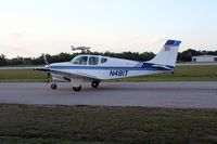 N481T @ LAL - Beech 33 - by Florida Metal