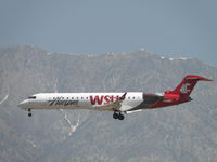 N616QX @ ONT - On final to Ontario, commerates Washington State University Cougars - by Helicopterfriend