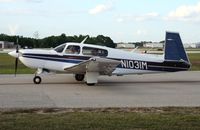 N1031M @ LAL - Mooney M20M