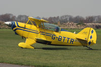 G-BTTR @ EGBR - Aerotek Pitts S-2A Special. A competitor at the 2010 John McLean Trophy aerobatic competition, Breighton Airfield. - by Malcolm Clarke
