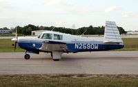 N2590W @ LAL - Mooney M20E