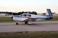 N2755W @ LAL - Mooney M20E