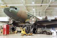 C-GDAK - Douglas C-47 Dakota undergoing maintenance at the Canadian Warplane Heritage Museum, Hamilton Ontario - by Ingo Warnecke