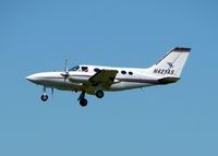 N421AS @ SHV - Landing at Shreveport Regional. - by paulp