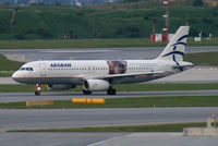 SX-DVV @ VIE - Aegean Airlines Airbus A320 - by Thomas Ramgraber-VAP