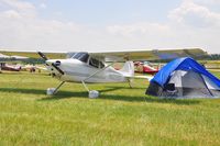 N2255D @ TDF - Vintage Aircraft Fly In - by John W. Thomas