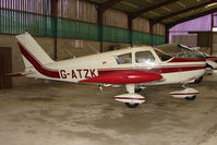 G-ATZK @ EGTW - 1966 Piper PIPER PA-28-180 at Oaksey Park - by Terry Fletcher