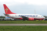 SU-MWC @ EGBP - Air Midwest - 1999 B737 - 600 series -at Kemble - surely not for scrapping !!! - by Terry Fletcher
