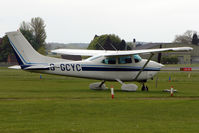G-GCYC @ EGBP - 1980 Reims Aviation Sa REIMS CESSNA F182Q noted at Kemble on Vintage Aircraft Fly-In day - by Terry Fletcher