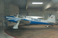 D-EGLO @ EDLP - Inside hangar
