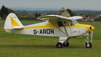 G-ARON @ EGBP - 2. G-ARON  departing Kemble Airport (Great Vintage Flying Weekend) - by Eric.Fishwick