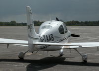 G-TAAB @ EGTF - SR22 PARKED ON THE MAIN APRON - by BIKE PILOT