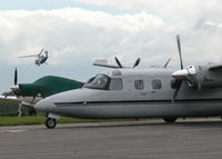 VP-BMZ @ EGTF - ENGINE START UP WITH S76C G-EEBB DEPARTING BEHIND - by BIKE PILOT