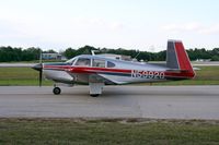 N5992Q @ LAL - Mooney M20C
