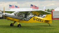 G-CEEJ @ EGBP - 3. G-CEEJ Immaculate - at Kemble Airport (Great Vintage Flying Weekend) - by Eric.Fishwick