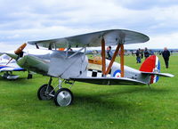 G-BEER @ EGBP - at the Great Vintage Flying Weekend - by Chris Hall