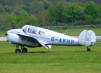 G-AKHP @ EGBP - at the Great Vintage Flying Weekend - by Chris Hall