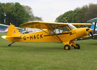 G-HACK @ EGBP - at the Great Vintage Flying Weekend - by Chris Hall