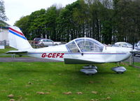 G-CEFZ @ EGBP - at the Great Vintage Flying Weekend - by Chris Hall