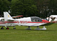 G-BSVS @ EGBP - at the Great Vintage Flying Weekend - by Chris Hall