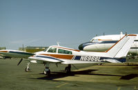 N6966L @ FRG - Cessna 310K resident at Republic Airport on Long Island in the Summer of 1977. - by Peter Nicholson