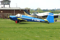 G-AZMD @ EGBW - 1972 Slingsby Sailplanes Ltd SLINGSBY T61C at Wellesbourne