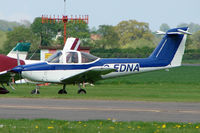 G-EDNA @ EGBW - Piper Tomahawk at Wellesbourne - by Terry Fletcher