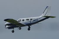 G-JMOS @ EGSH - Landing at Norwich. - by Graham Reeve