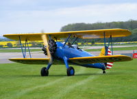 G-BSWC @ EGBP - at the Great Vintage Flying Weekend - by Chris Hall