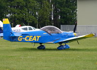 G-CEAT @ EGBP - at the Great Vintage Flying Weekend - by Chris Hall