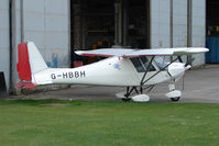 G-HBBH @ EGLS - 2006 Aerosport Ltd IKARUS C42 FB100 at Old Sarum Airfield - by Terry Fletcher