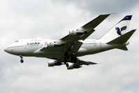 EP-IAC @ EGLL - Can't remember the last time I photographed a Boeing 747 SP !!! - by Terry Fletcher