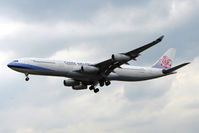 B-18803 @ EGLL - China Airlines A340 at Heathrow - by Terry Fletcher