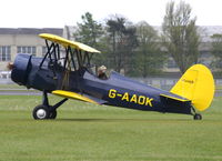 G-AAOK @ EGBP - at the Great Vintage Flying Weekend - by Chris Hall